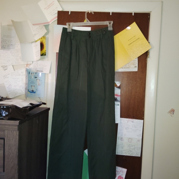 MADEWELL Drapey Pleated Wide Leg Pants XS - Picture 6 of 13